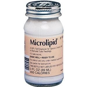 Microlipid Dietary Formula Ready-to-Use Unflavored 3 oz. Bottle, 1 Count
