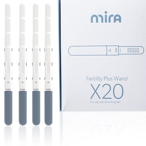 Mira Fertility Plus Analyzer Replacement E3G + LH Test Wands, 20 Ovulation Tests 78104296