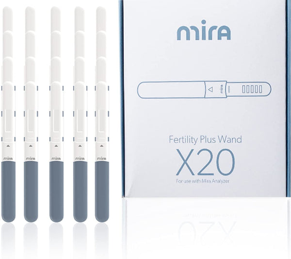 Mira Fertility Plus Analyzer Replacement E3G + LH Test Wands, 20 Ovulation Tests 78104296