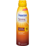 Coppertone 041100006813 Tanning C Spray SPF 15, 1 Each