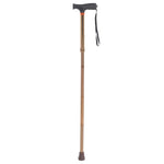 DRIVE MEDICAL Folding Cane Aluminum 33 to 37 Inch Bronze