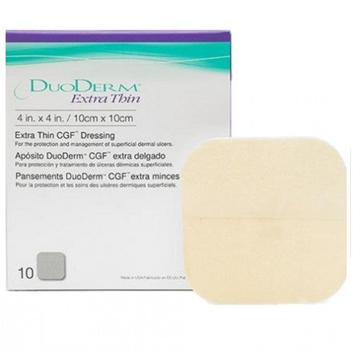 DuoDerm CGF Hydrocolloid Extra Thin Square Dressing - 4