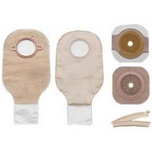 New Image Two-piece Colostomy Kit 2-1/4 Inch, 1-3/4 Inch Opening, Cut-to-Fit, Non Sterile, Box of 5 Kits 19554535