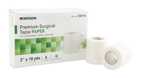 McKesson 100194 Medical Tape Box of 6