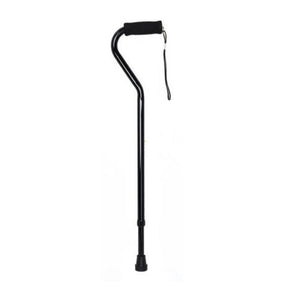 McKesson Aluminum Offset Cane 1 Each, Black 27059764