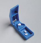 McKesson Blue Stainless Steel Blade Pill Cutter