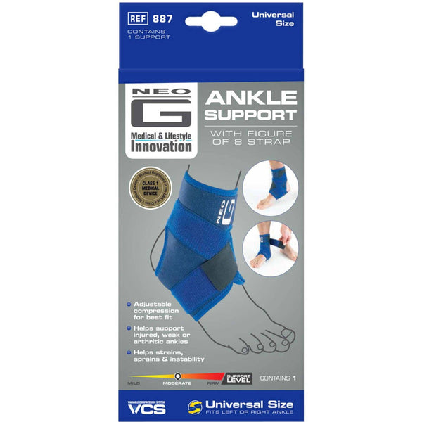 Neo G 887 Ankle Support with Figure of 8 Strap, 1 Each 63506584
