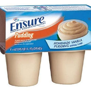 Ensure 54844 Oral Supplement Pudding Vanilla Case of 48