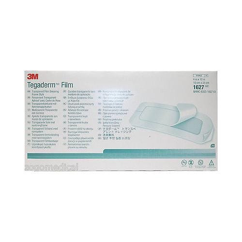 Tegaderm 1627 Transparent Adhesive Film Dressing Frame Style, 1 Each