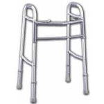 Guardian Easy Care Adult Folding Walker, 16-1/2