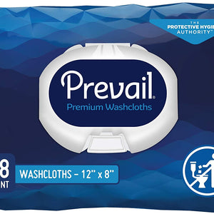 Prevail Premium Washcloths, Soft Packs, Aloe / Vitamin E / Chamomile 76203474 85669789 26891756