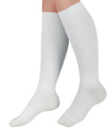 CURAD Cushioned Compression Socks White mm Hg 1520 Size C 1 Pair 20930220