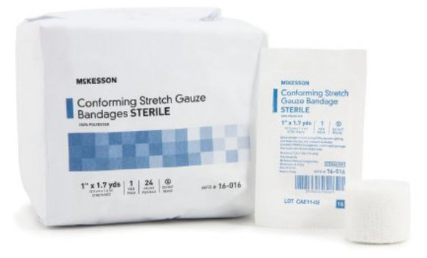 McKesson 16-016 Conforming Bandage Bag of 24 52228665
