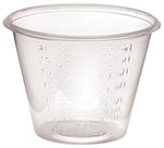 Medline Non-Sterile Graduated Plastic Medicine Cups: 5000 Count, Translucent, 1 oz 79423009