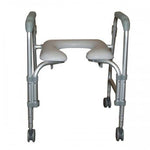 Elongated Hinged Toilet Seat Riser, 3-1/2