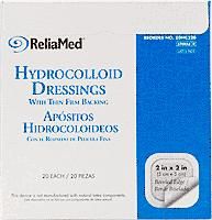 Cardinal Health Esssentials HC22B Hydrocolloid Dressings, Box of 20
