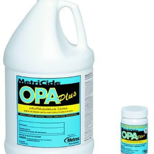 Metricide Opa Plus High-Level Disinfectant: 4 Count, 1 gallon, Bottle