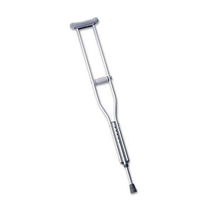 Standard Aluminum Crutches, Adult, Tall, 5'10" to 6'6" 39554974