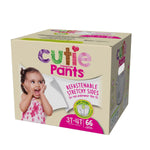 Cutie Pant Training Pant - Girl 3T-4T, Pack of 23