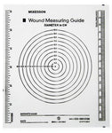 McKesson Wound Measuring Guide, 5 X 7 Inch, Clear, Plastic, NonSterile, Pack of 100