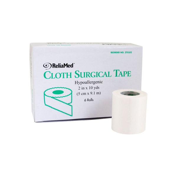 ReliaMed 1 Inch X 10 Yard Tape, Clear Plastic, Roll, Box of 12