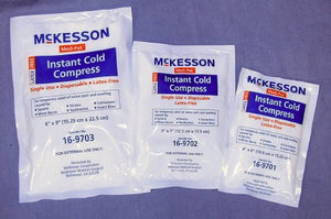 McKesson Instant Cold Pack General Purpose 4 X 6 Inch Disposable 67216915