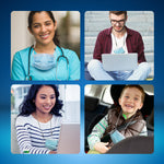 RightCare Lanyard for Face Mask, Universal, Gray, 10 Pack 50356907