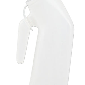 Medegen Medical Products Male Urinal, 1 Quart w/ Cover, Single Patient Use, Case of 50