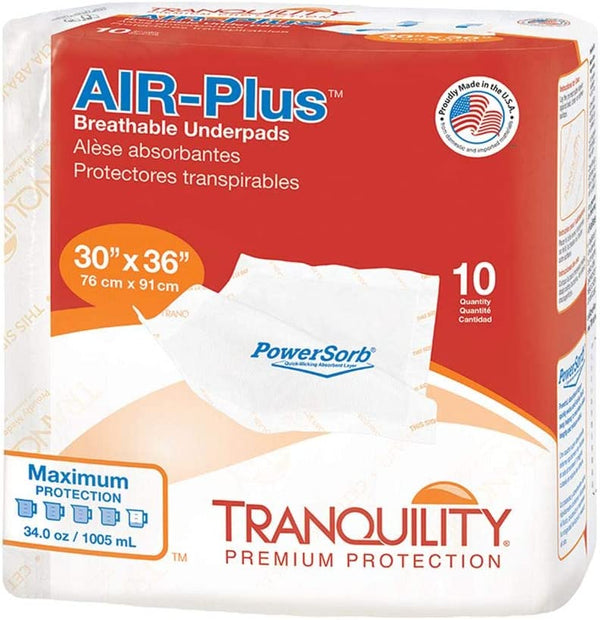 Tranquility AIR-Plus Underpads