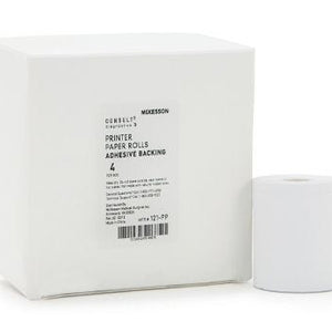 McKesson Consult Printer Paper Rolls, McKesson 120 or McKesson CONSULT U120 Ultra Urine Analyzer, Box of 4