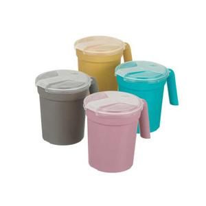 Medegen Bedside Pitcher with Straw Port and Translucent Lid, 28 oz 56087140