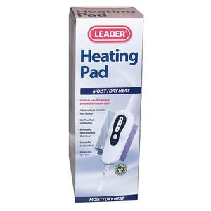 Leader LCD Select Heat Moist/Dry Heating Pad, 12" x 14" 10856075