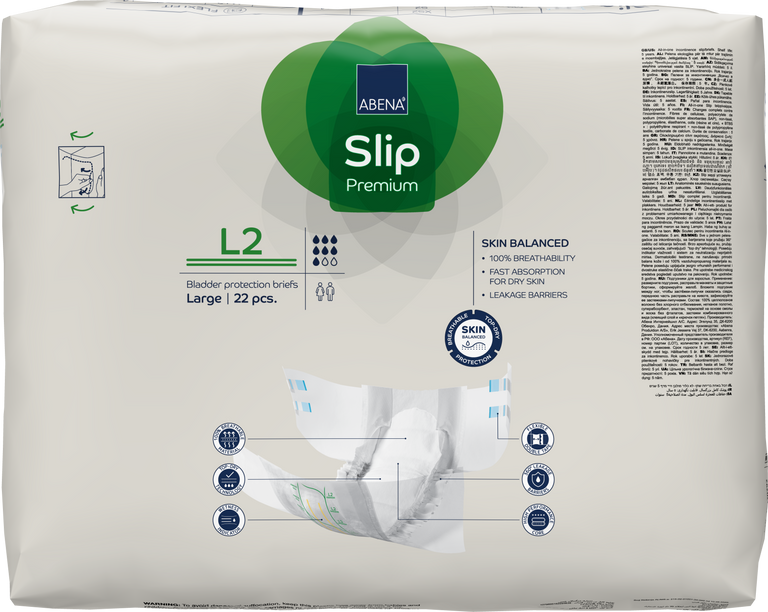 Abena Slip Premium Incontinence Brief 20160307