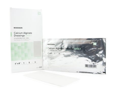 Mckesson 3559 Calcium Alginate Dressing. Box of 5