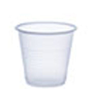 Solo Galaxy Drinking Cup 3.5 oz Translucent Plastic Disposable Sleeve of 100