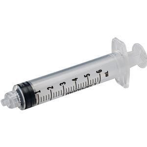 Monoject SoftPack Regular Tip Syringe 6 mL Each