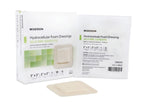 McKesson 4842 Silicone Foam Dressing 3 X 3 Inch Square Adhesive with Border Sterile, Box of 10 31529241