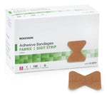 McKesson 16-4818 Adhesive Strip Fabric Knuckle Tan Sterile. Box of 100 76449196