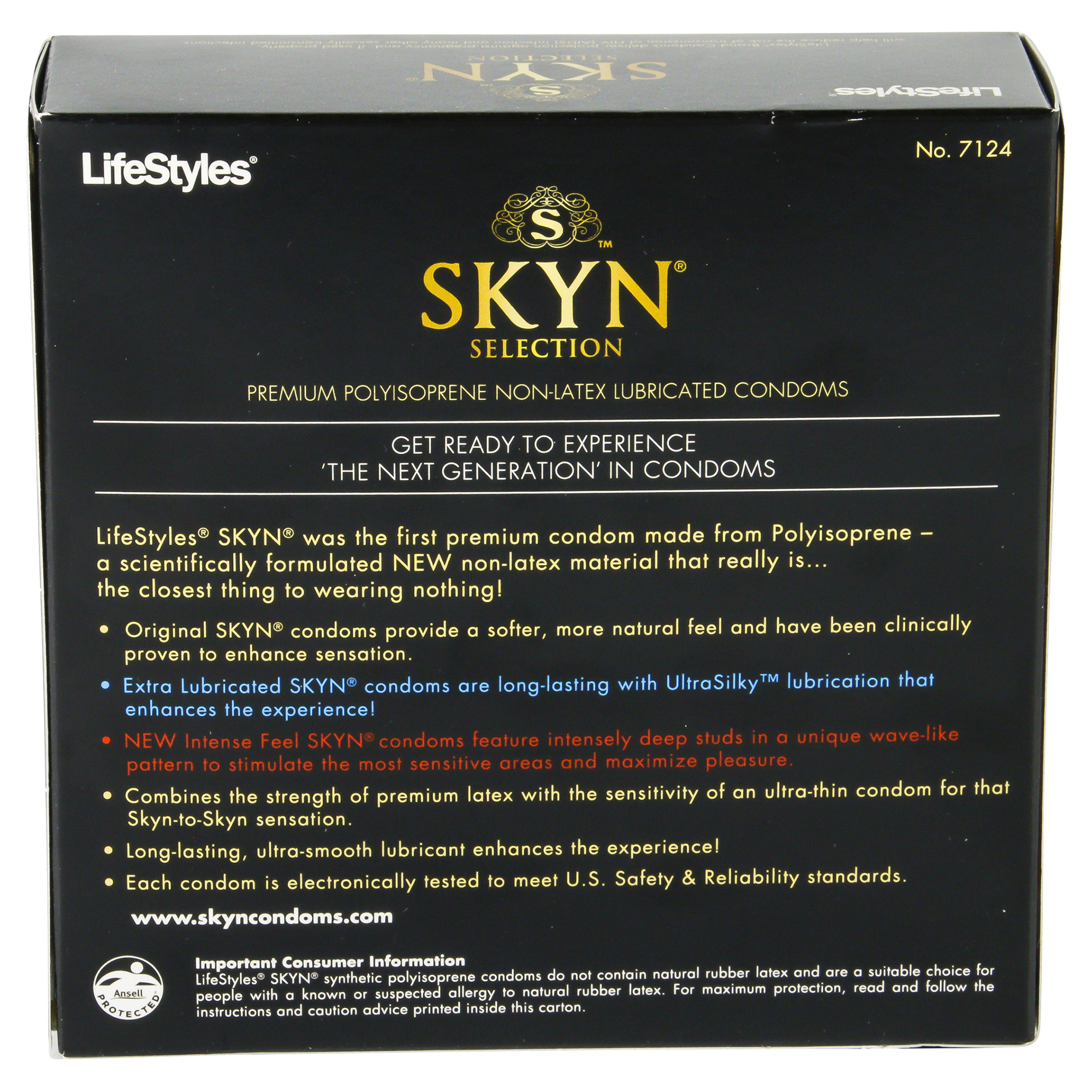 Lifestyles SKYN Feel Everything Selection, Box of 24 Condoms Lifestyles SKYN Feel Everything Selection, Box of 24 Condoms