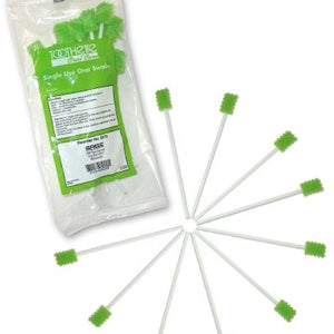 Sage Toothette Oral Swabstick Foam Tip Untreated, Bag of 10 65091872