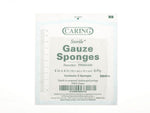 Caring 4 x 4 Inch Woven Gauze Sponges 8 Ply Sterile Case of 1200