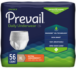 Prevail Unisex Daily Absorbent Underwear, Pull On with Tear Away Seams 24535787