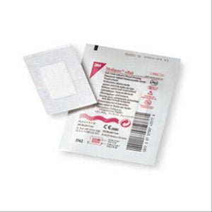 3M Medipore Soft Cloth: 3.5" x 6", Pad Size 1-3/4" x 4", 25 Count White