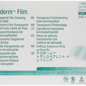 Tegaderm Adhesive Film 4 x 4 3/4" Dressing Frame Style Delivery without Label Pack of 10
