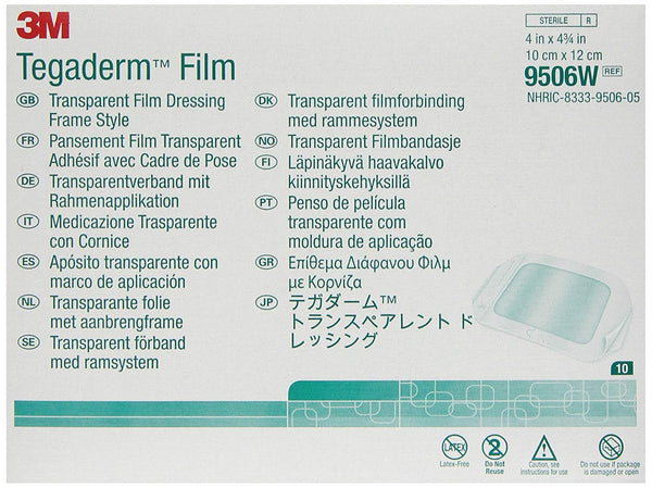 Tegaderm Adhesive Film 4 x 4 3/4