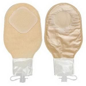 Pouchkins Urostomy Pouch One-Piece System 8-3/4 Inch Length 38 mm Stoma Trim To Fit Box of 10 58711881