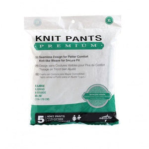 Medline Premium Knit Incontinence Underpants: 20" - 60" 5 Count 17129112