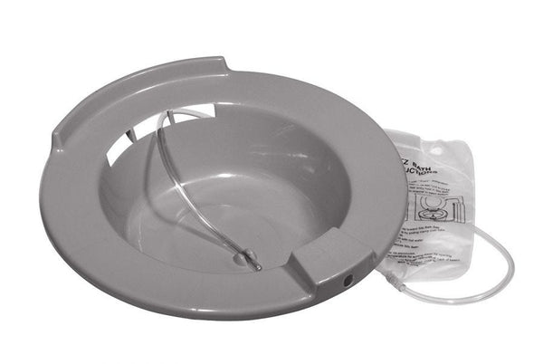 Mckesson Brand McKesson Sitz Bath: Round Graphite Plastic 1 Count 33065668