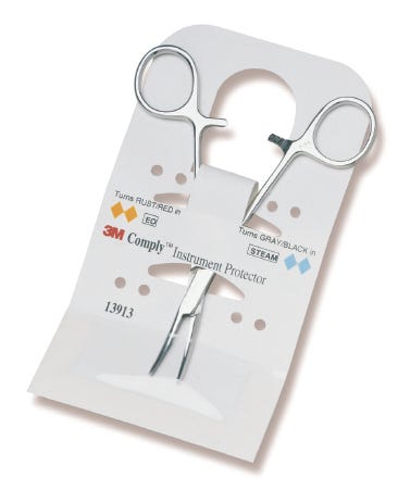 3M Comply Instrument Protector 2 Inch X 5 Inch, Steam Indicators Box of 100