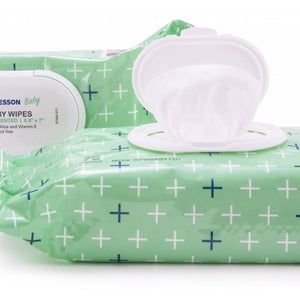 McKesson Baby Wipes Case of 864, Unscented 23522690